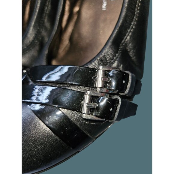 AGL Attilio Giusti Leombruni Belted Wrap Leather Pump Women Size 38 Classic - Picture 10 of 12